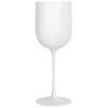 White Plastic Wine Goblets