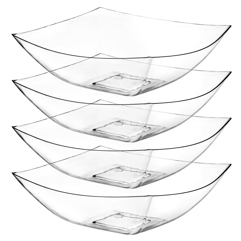 5132 clear plastic serving bowl 2