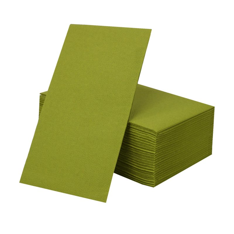 79023 olive green buffet napkin