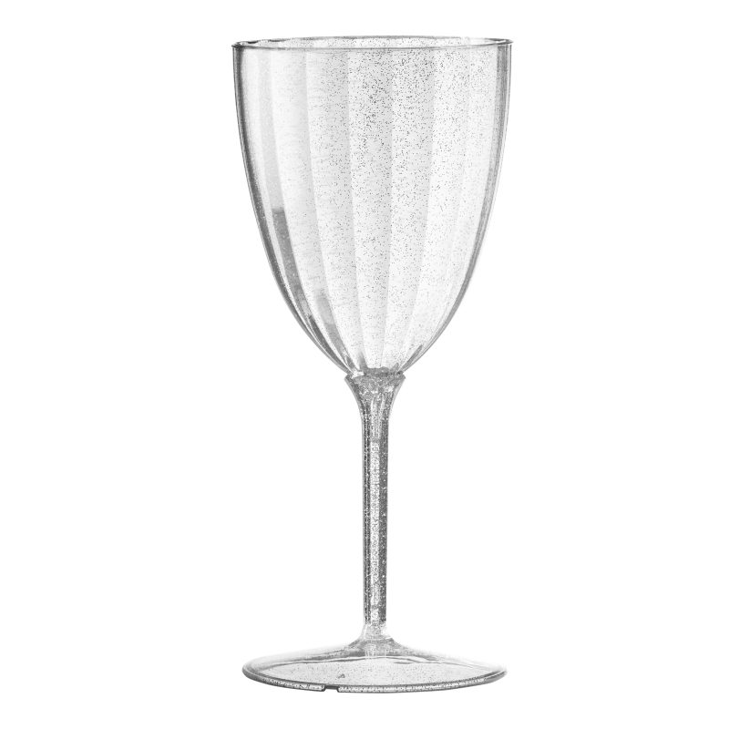 ClearSilverPlasticWineCup 2