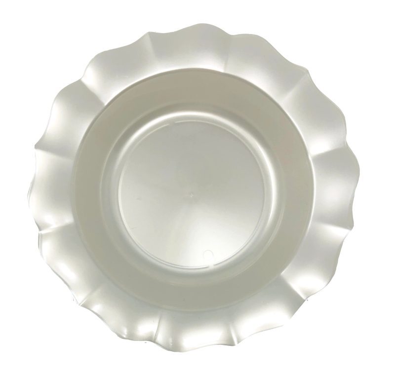 Scallop Soup Bowl Ivory