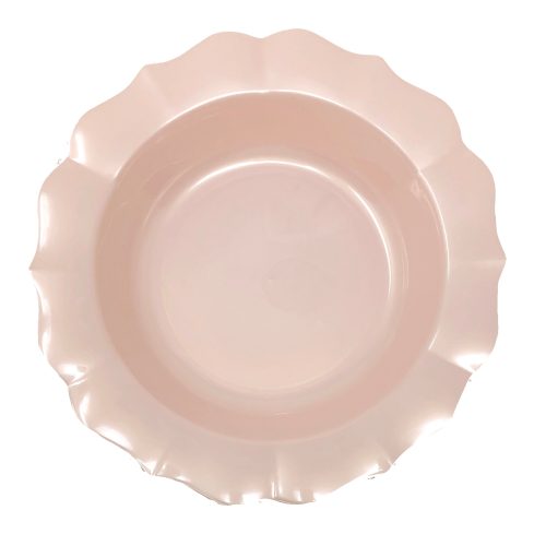 Scallop Soup Bowl Pink