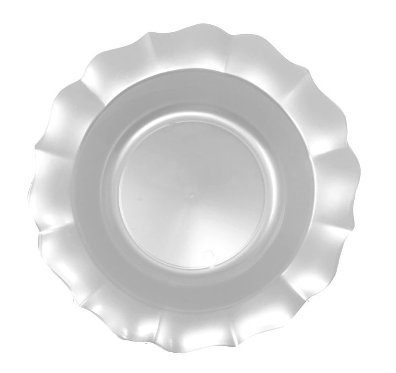 Scallop Soup Bowl White