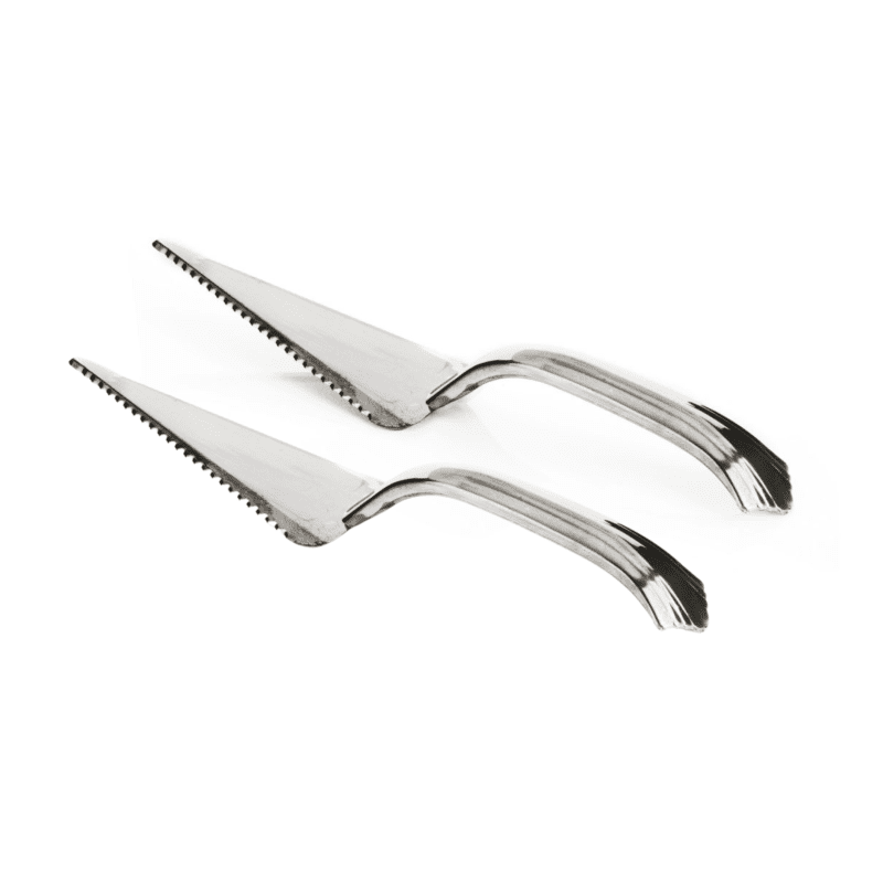 Silver Plastic Cake Cutter