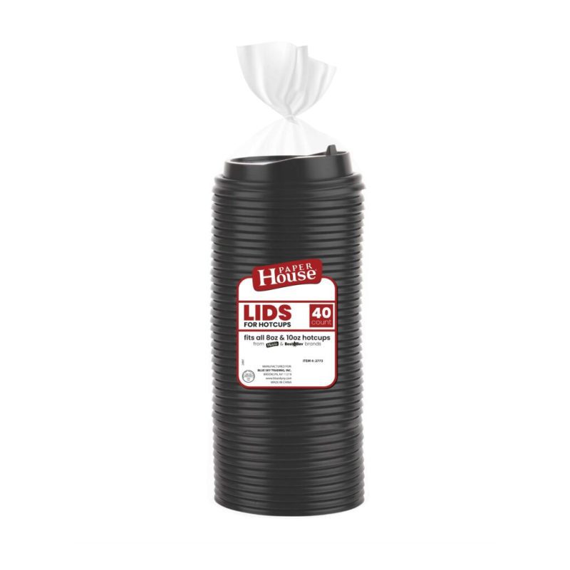 black lids for hot cups 2773