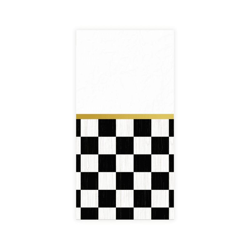 checkered paper gues towel mackenzie style napkin 2