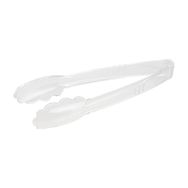 clear plastic scalloped tongs 2 pack 4582 1