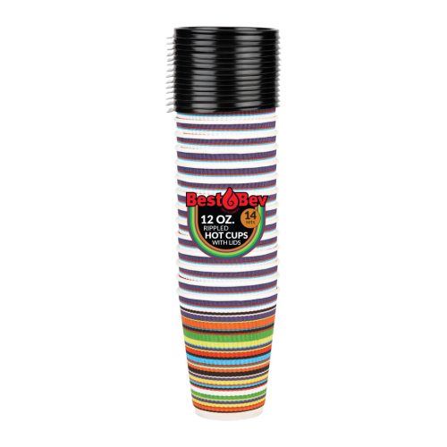 insulated ripple paper hot cups 12 oz 4477 1