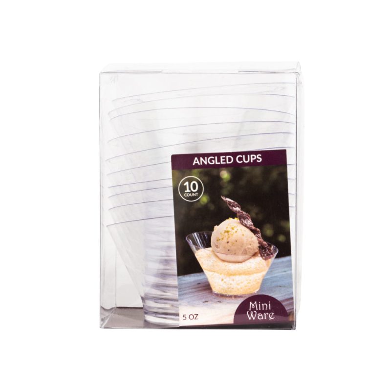 mini clear dessert appetizer cup 5 oz 2362 3