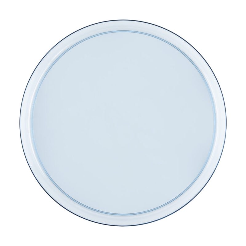 transparent blue fancy disposable plates sharp 2