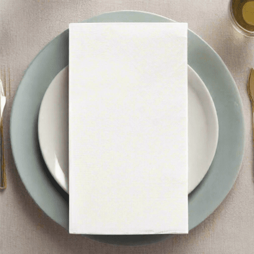 white 2 ply dinner napkins 100 count 1